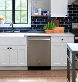 GE® ENERGY STAR® Top Control with Plastic Interior Dishwasher with Sanitize Cycle & Dry Boost