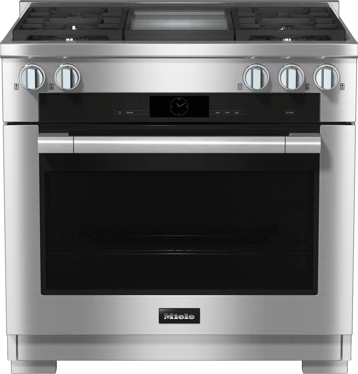 HR 1936-3 G DF GD Clean Touch Steel - 36" Range Dual Fuel model with M Touch controls