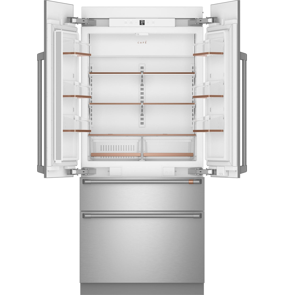 CAFE™ 36" Panel-Ready Integrated French-Door Refrigerator