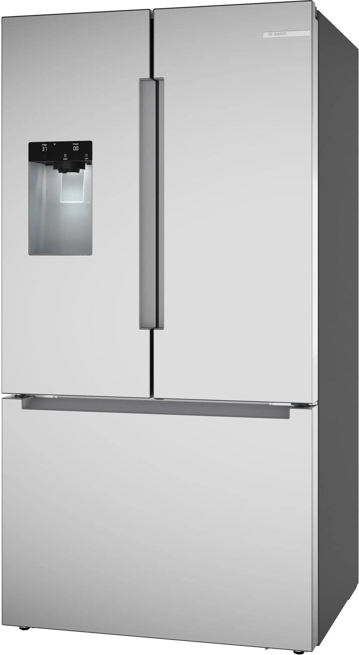 100 Series French Door Bottom Mount Refrigerator 36" Stainless steel (with anti-fingerprint), Total No Frost