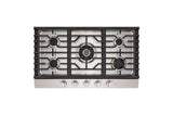 LG SIGNATURE 36 Inch UltraHeat™ Gas Cooktop with EasyClean®
