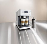 CM 6310 Countertop coffee machine with OneTouch for Two feature and integrated cup warmer for perfect coffee.