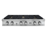 48" Rangetop, Stainless Steel, Natural Gas