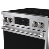 30 Inch Professional Induction Range With Tilt Panel Touch Control In Stainless Steel  Gordon Ramsay Series