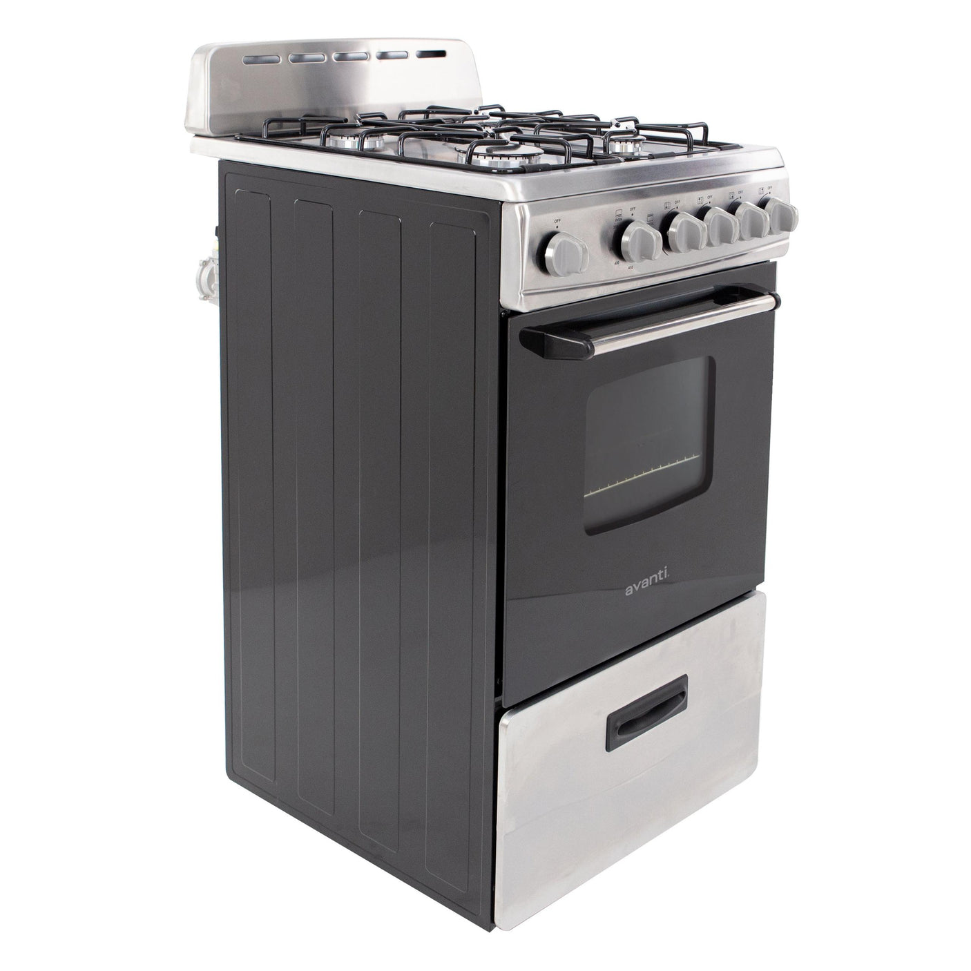 Avanti 20" Gas Range - Stainless Steel