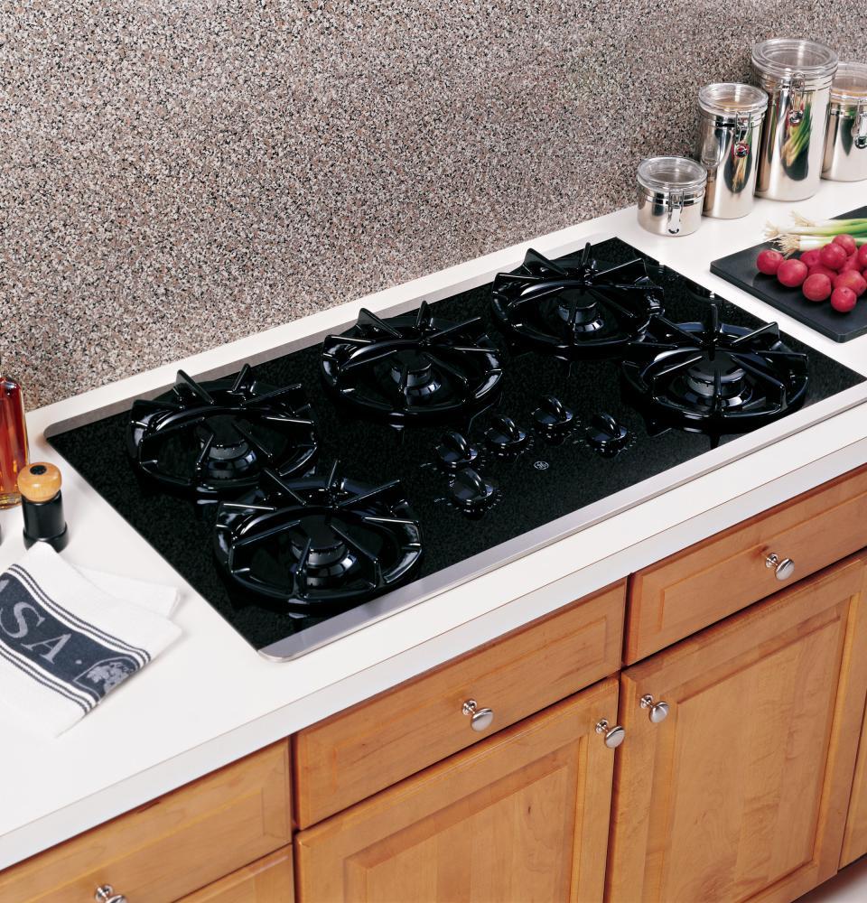 GE® 36" Built-In Gas Cooktop