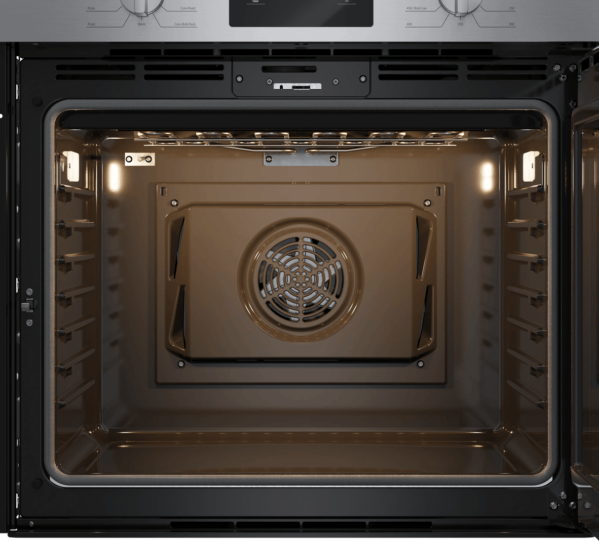 500 Series Single Wall Oven 30" Right SideOpening Door, Stainless Steel
