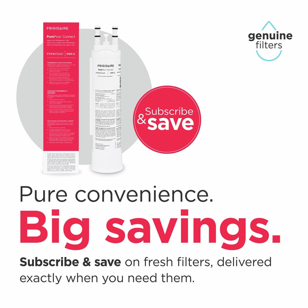 PurePour Connect™ PWF-2™ Water and Ice Refrigerator Filter
