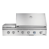 52" Outdoor Grill with Infrared Sear Burner, Stainless Steel, Natural Gas