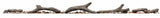 Napoleon Driftwood Log Kit w/Rocks for Entice 60
