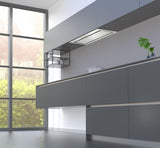 MAYA1136 36" Maya Hood Insert with 1100 CFM Dual Blower, LED Bar Lighting, in Stainless Steel