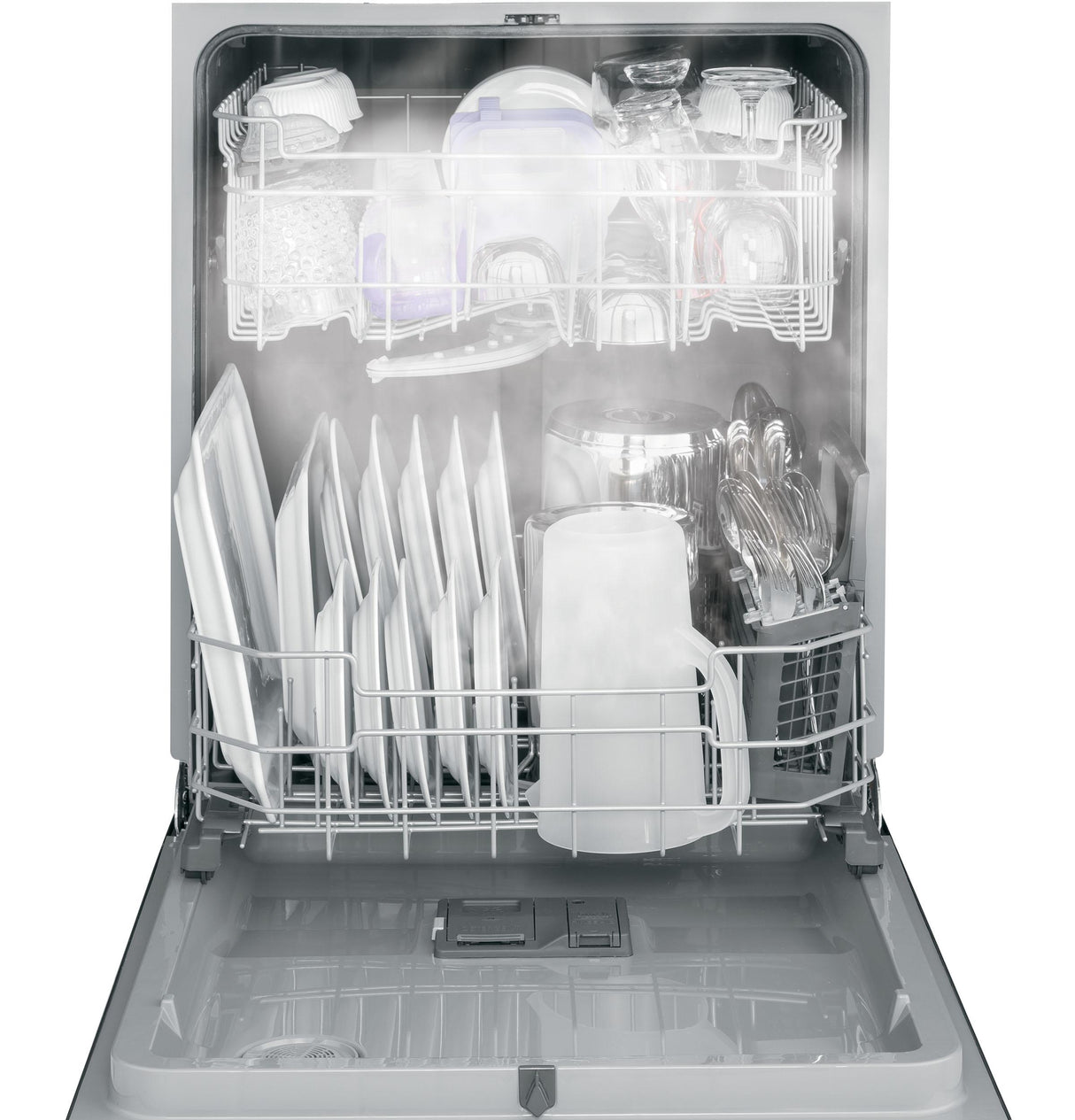 GE® ENERGY STAR® Top Control with Plastic Interior Dishwasher with Sanitize Cycle & Dry Boost