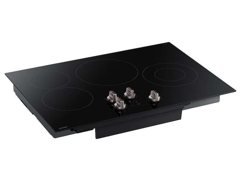30" Electric ENERGY STAR® Certified Cooktop with 4 Elements in Black