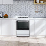 Danby 24" Wide Gas Range in White