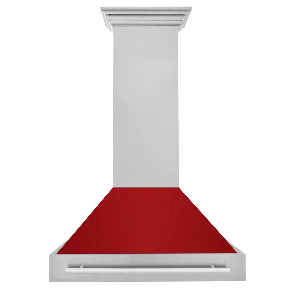 ZLINE 36 in. DuraSnow Stainless Steel Range Hood with DuraSnow Shell (8654SNX-36) [Color: Red Matte]