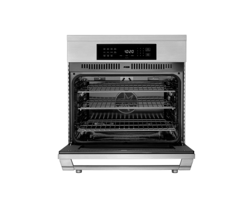 30" Induction Pro Range, Silver Stainless Steel