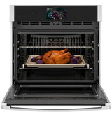 GE Profile™ 30" Smart Built-In Convection Single Wall Oven with No Preheat Air Fry and Precision Cooking