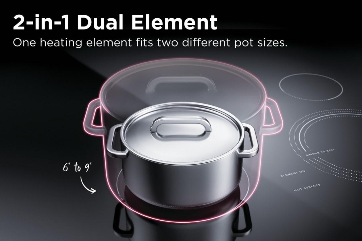 30" Electric Range with Air Fry