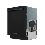 24 Inch Dishwasher Matte Black/navy Blue  Gordon Ramsay Series