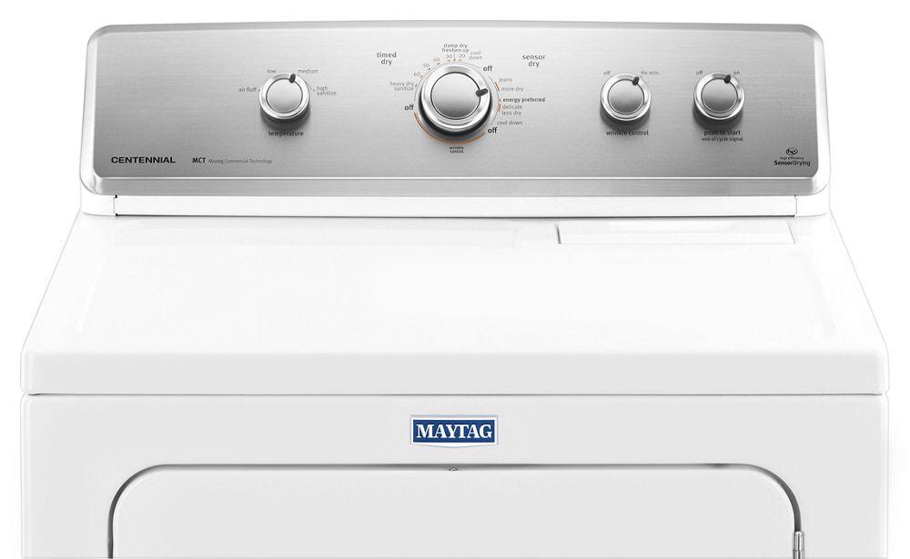 7.0 Cu. Ft. Large Capacity Dryer with IntelliDry® Sensor Technology