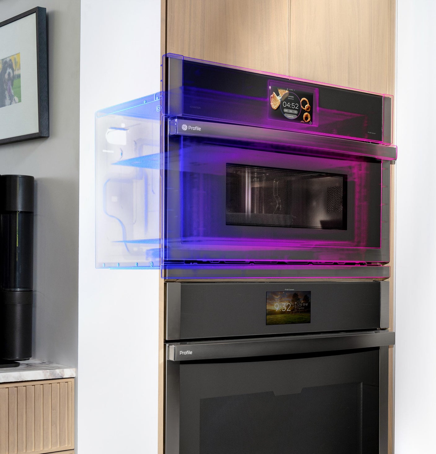 GE Profile™ 27" Single Wall Oven with 120V Advantium® Technology