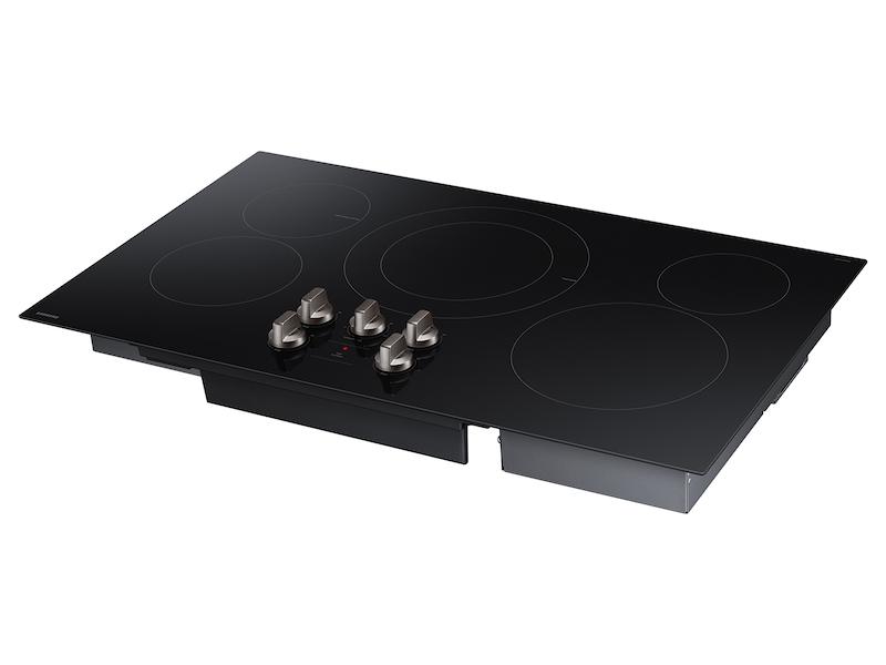 36" Electric ENERGY STAR® Certified Cooktop with 5 Elements in Black