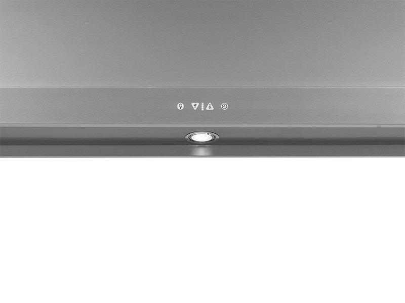 42" Chimney Island Hood, Silver Stainless Steel