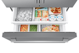 Bespoke AI 3-Door French Door Zero Clearance Fit  Dual Auto Ice Maker  24 cu. ft.