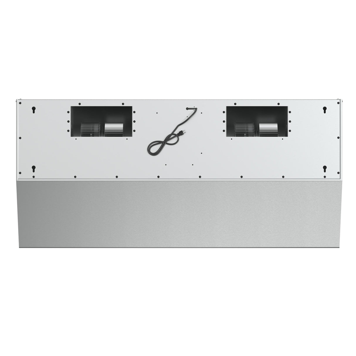 Forno Palazzo 48-Inch Wall Mounted Range Hood, Stainless Steel, Heavy Duty Baffle Filters, Remote Control