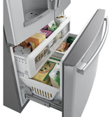 GE Profile™ Series ENERGY STAR® 22.1 Cu. Ft. Counter-Depth French-Door Refrigerator with Hands-Free AutoFill