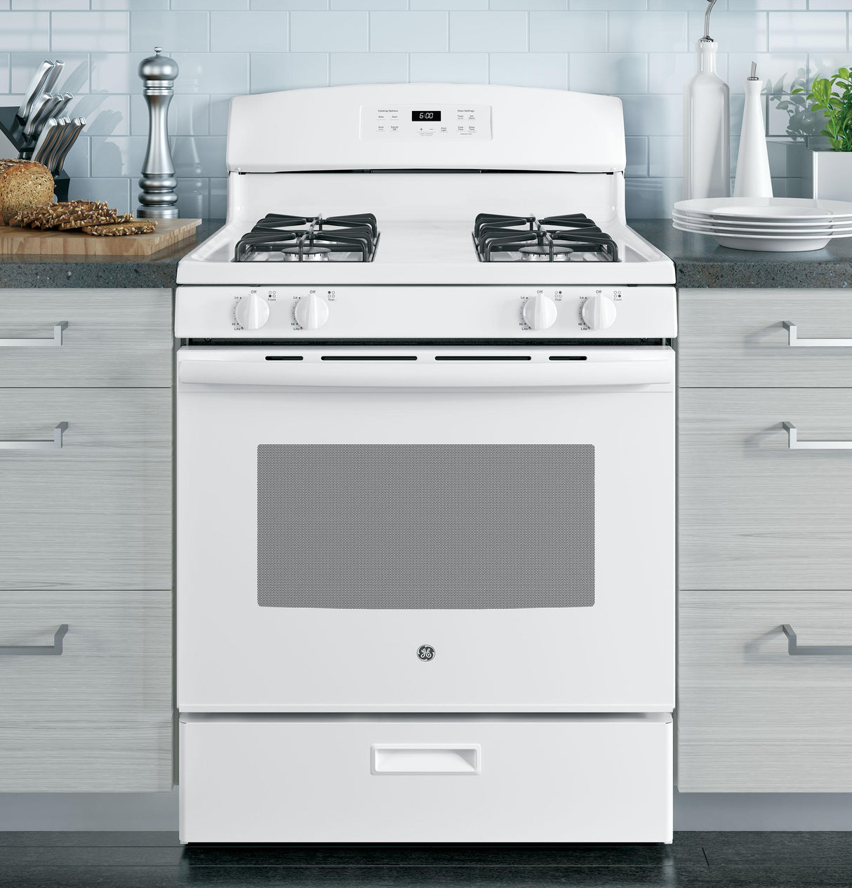 GE® 30" Free-Standing Gas Range