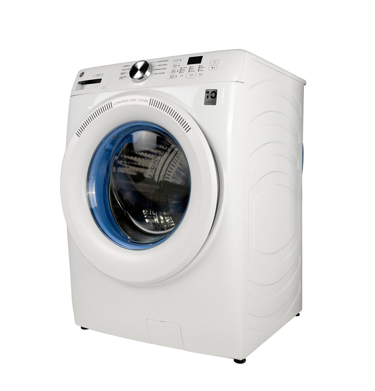 GE® ENERGY STAR® 4.6 cu. ft. Capacity Smart Front Load Washer with UltraFresh Vent System with OdorBlock™