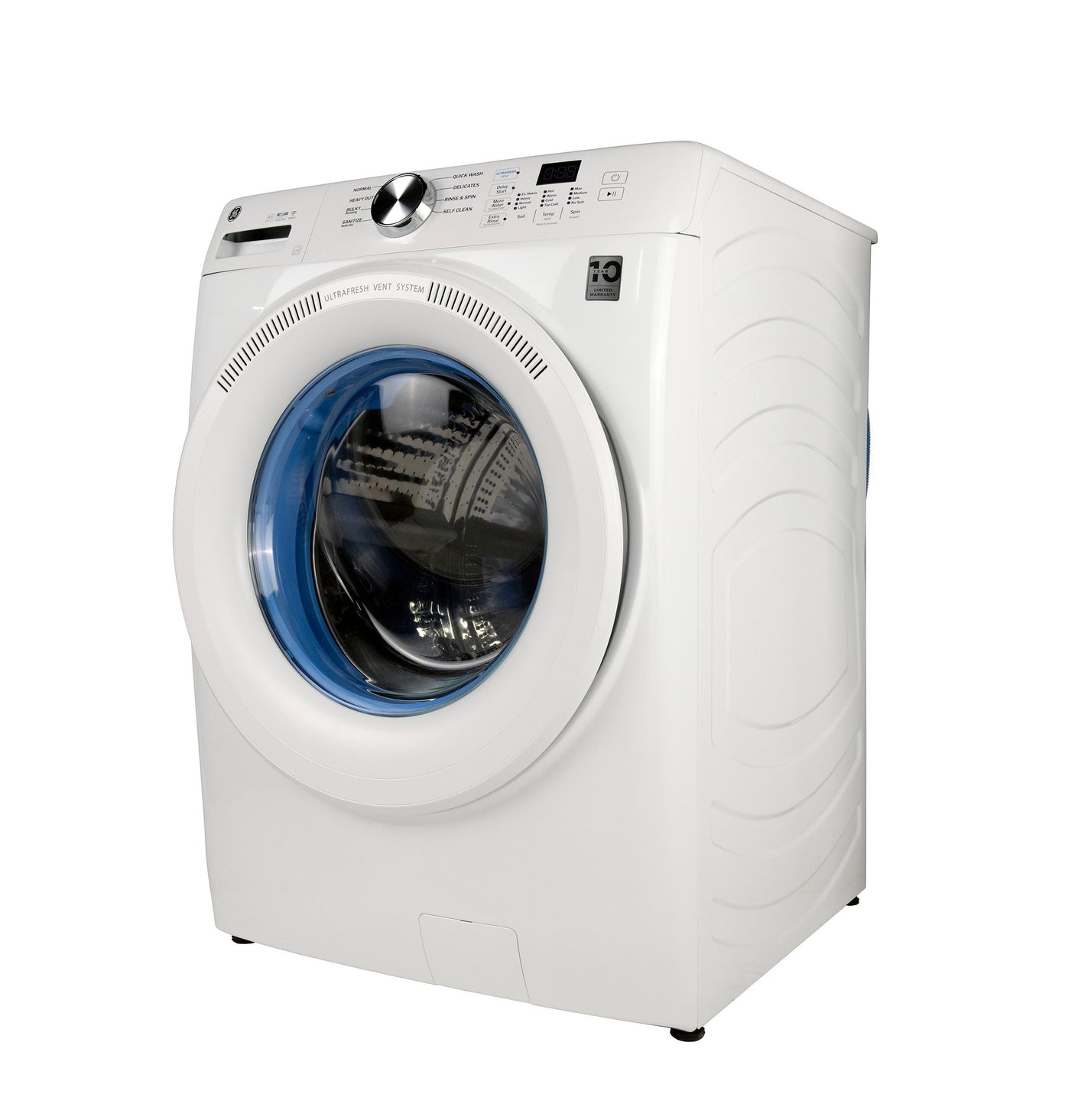 GE® ENERGY STAR® 4.6 cu. ft. Capacity Smart Front Load Washer with UltraFresh Vent System with OdorBlock™