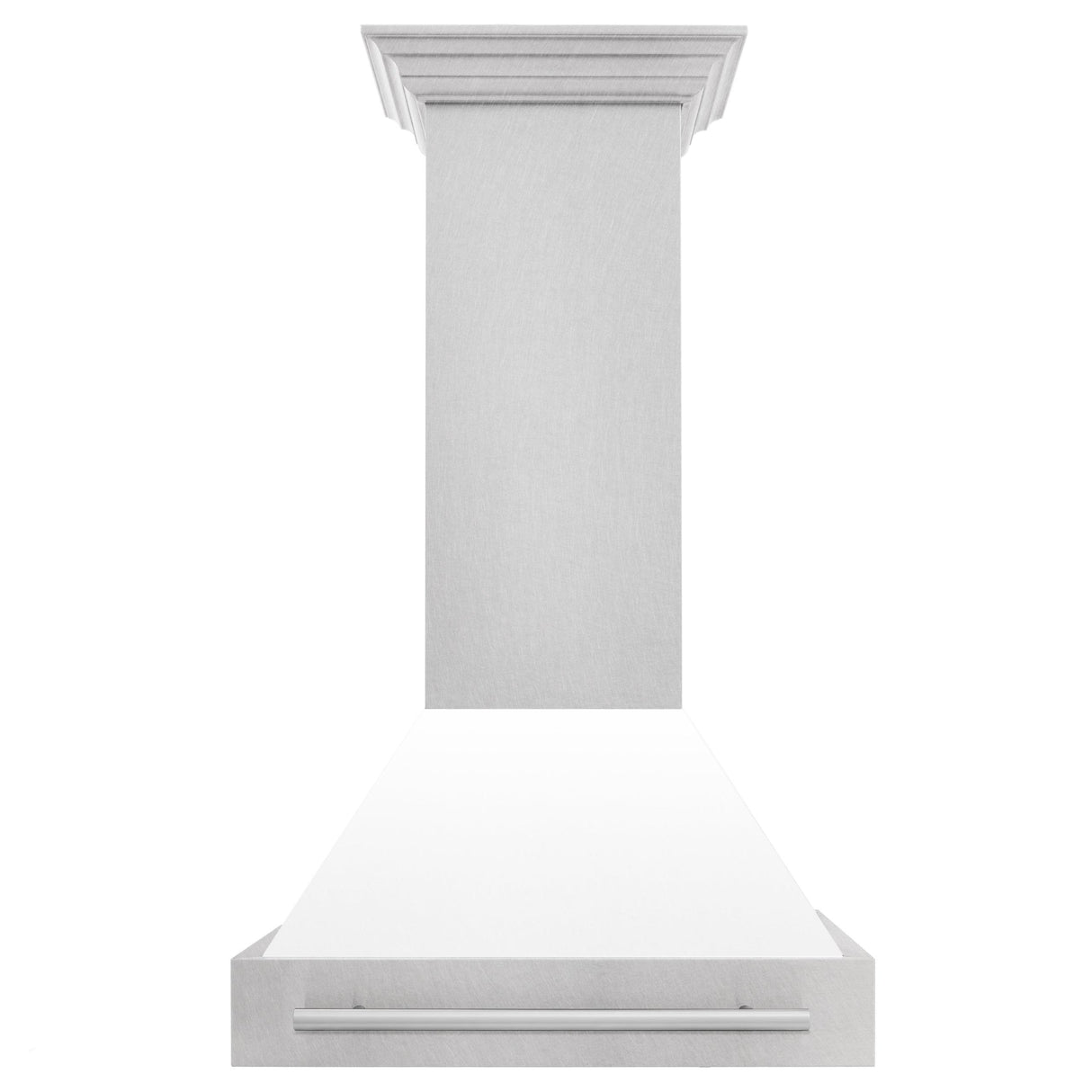 ZLINE 30 in. DuraSnow Stainless Steel Range Hood with Color Shell Options (8654SNX-30) [Color: Red Matte]
