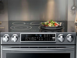 5.8 cu ft. Smart Slide-in Induction Range with Virtual Flame™ in Stainless Steel