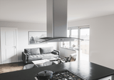 Milano Connect Island, 42in, SS+Glass, LED, ACT