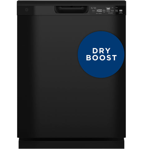 GE® ENERGY STAR® Front Control with Plastic Interior Dishwasher with Sanitize Cycle & Dry Boost