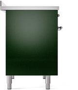 Nostalgie II 40 Inch Electric Freestanding Range in Emerald Green with Chrome Trim