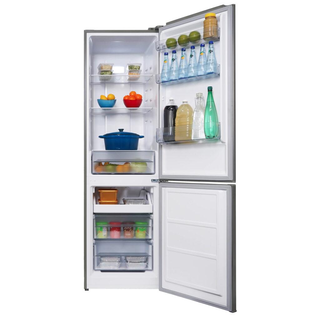 Danby 10.3 cu. ft. Bottom Mount Apartment Size Fridge in Stainless Steel Look