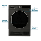 Element 4.0 cu. ft. Front Load Electric Dryer - Gray, ENERGY STAR (ECD4224EGG)