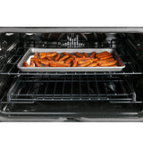 Café 30" Smart Slide-In, Front-Control, Dual-Fuel, Double-Oven Range with Convection