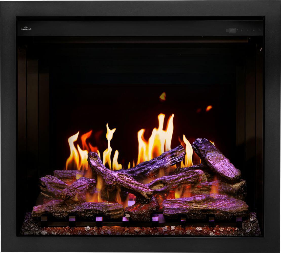 Elevation? X 36 Electric Fireplace with LCD Enhancement