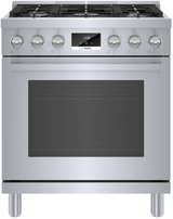 800 Series Gas Freestanding Range 30" Stainless Steel