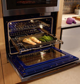GE Profile™ 30 in. Combination Double Wall Oven with Convection, Air Fry, Steam, Sous Vide, and Advantium® Technology