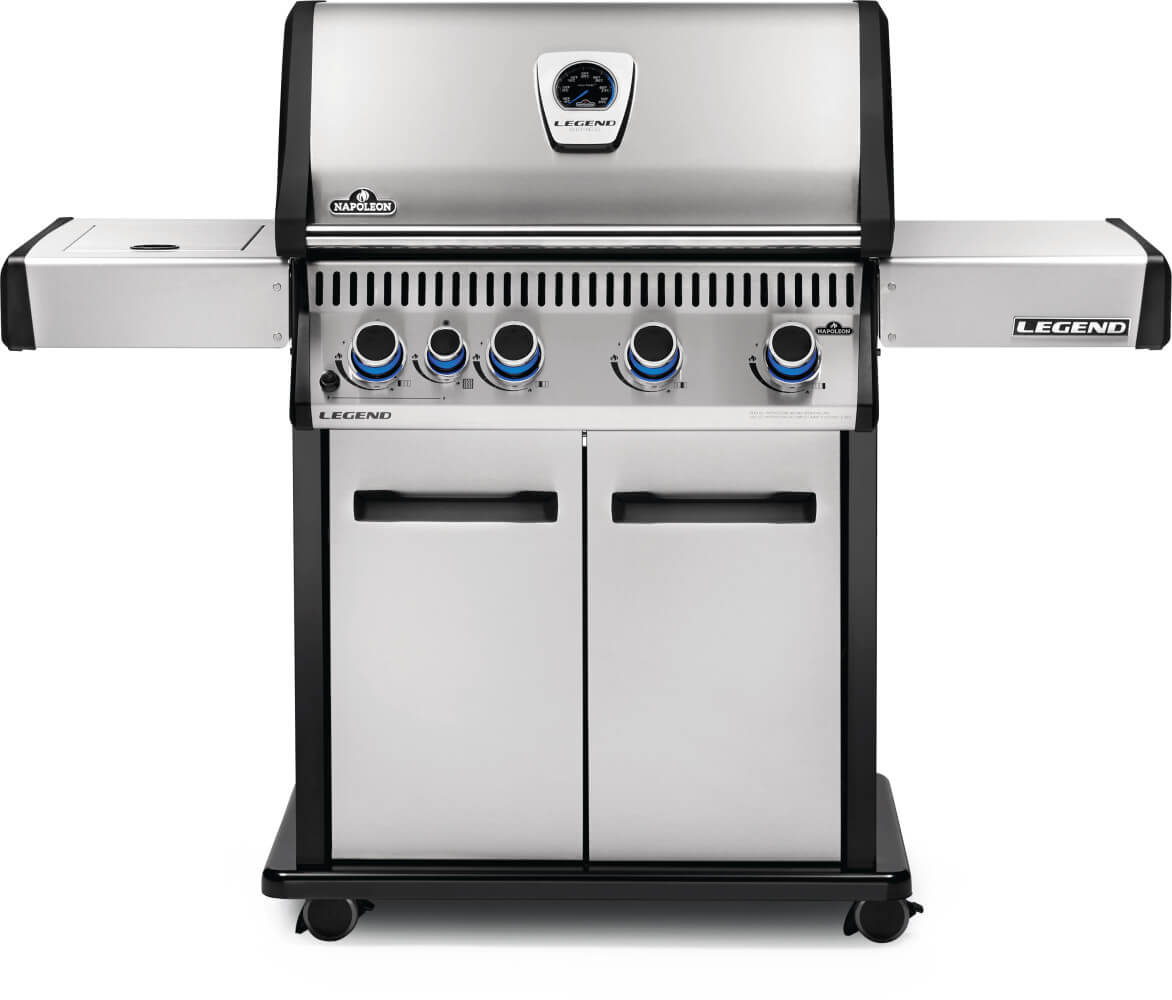 Legend LD4X with Infrared Side Burner , Propane, Stainless Steel