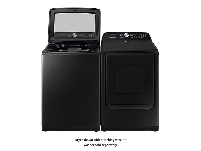 7.4 cu. ft. Gas Dryer with Steam Sanitize+ in Black Stainless Steel
