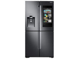 22 cu. ft. Family Hub™ Counter Depth 4-Door Flex™ Refrigerator in Black Stainless Steel