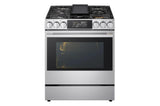 LG SIGNATURE 6.3 cu. ft. Single Oven Gas Slide-in Range with Dynamic Probake Convection® , Air Fry, Air Sous Vide, Roast, and Pizza mode