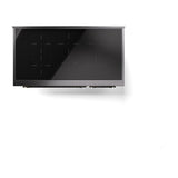 ILVE UNI486QNMPBGB Nostalgie II Noblesse 48 inch Induction Range (Solid Door, Blue Grey, Burnished)