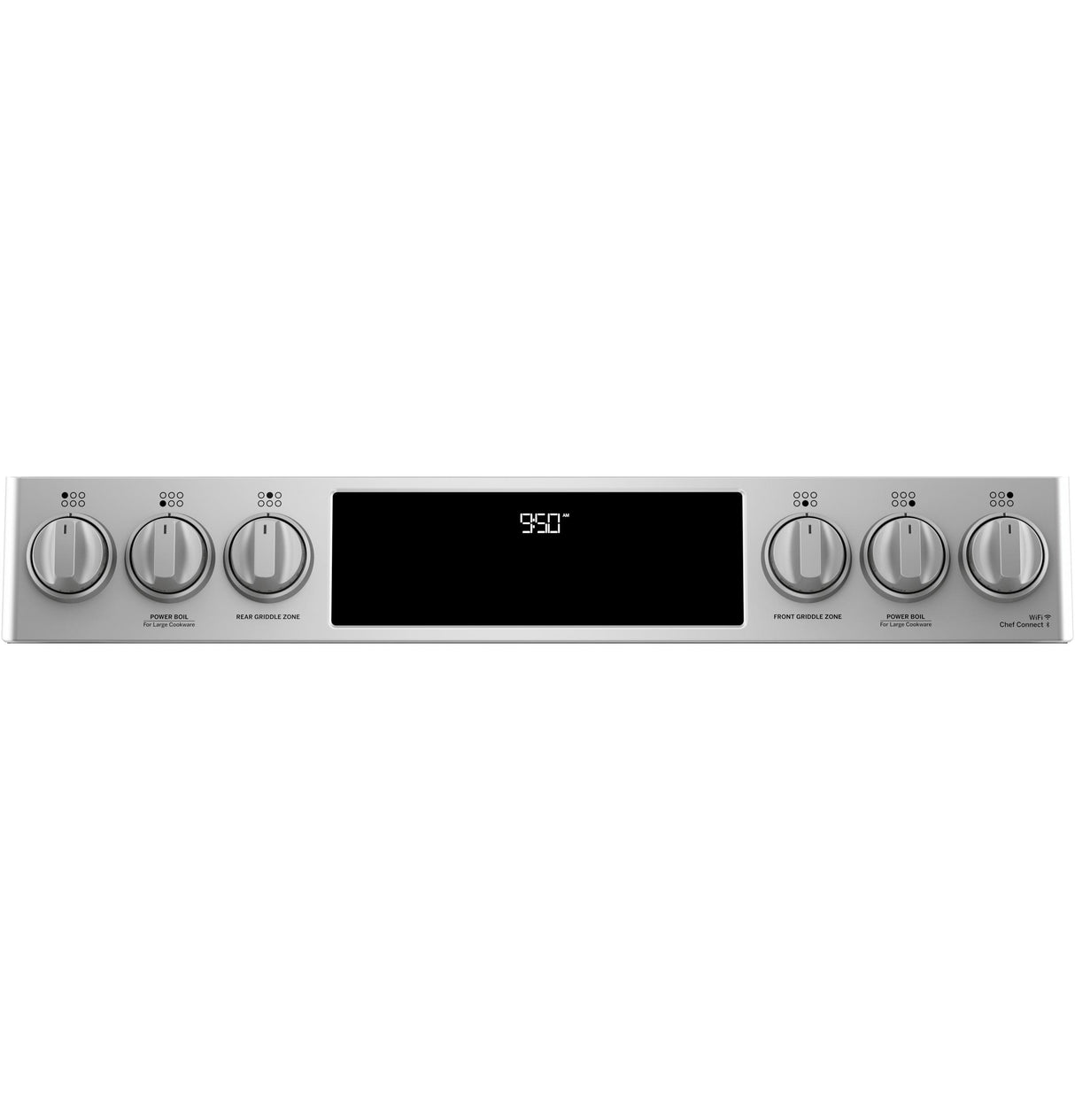 Café 30" Smart Slide-In, Front-Control, Dual-Fuel, Double-Oven Range with Convection